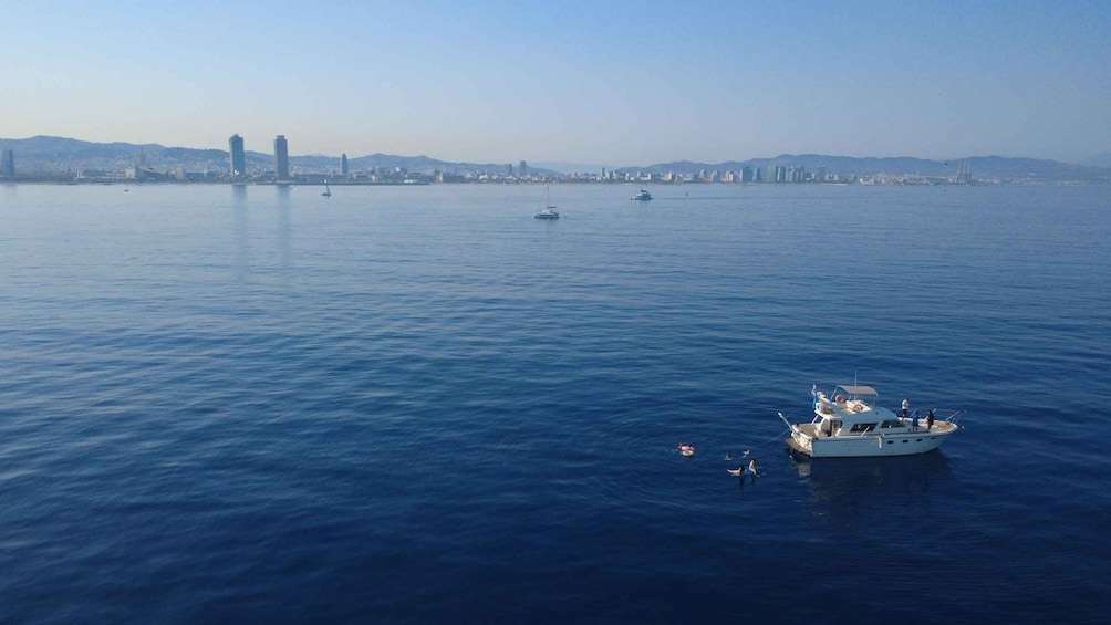 Picture 9 for Activity Barcelona: Sailing with Open Bar, Catalan Snack & Swim Stop 2
