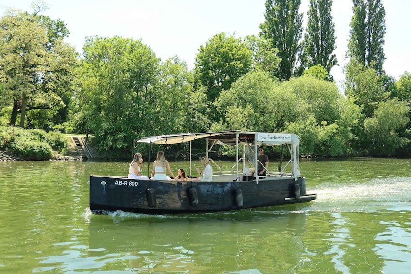 Picture 3 for Activity Frankfurt am Main: Private Boat Cruise with Skyline Views for up to 18 Guests 2