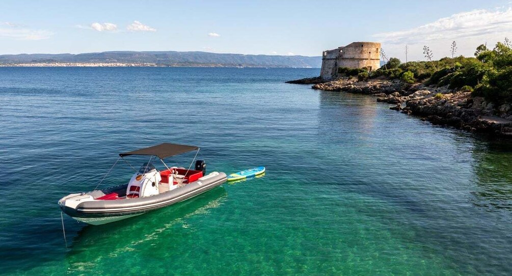 Picture 8 for Activity Alghero: boat tour, snorkelling, sup 3