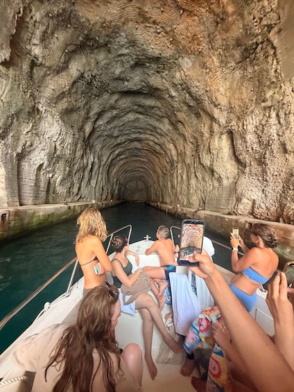 Picture 2 for Activity Tivat: 2h Blue Cave & War Tunnels & Mamula Island & Open Sea 4