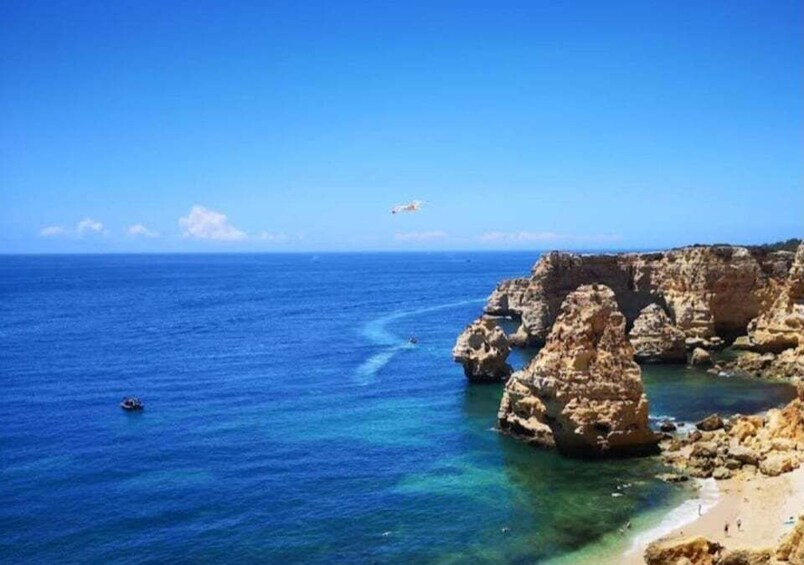 Picture 6 for Activity Algarve: Sunrise Kayak Tour with Breakfast on a Secret Beach 5