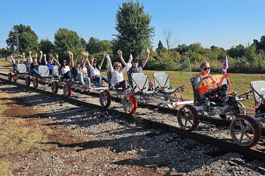 Come for our Rail Cruiser tour! 1