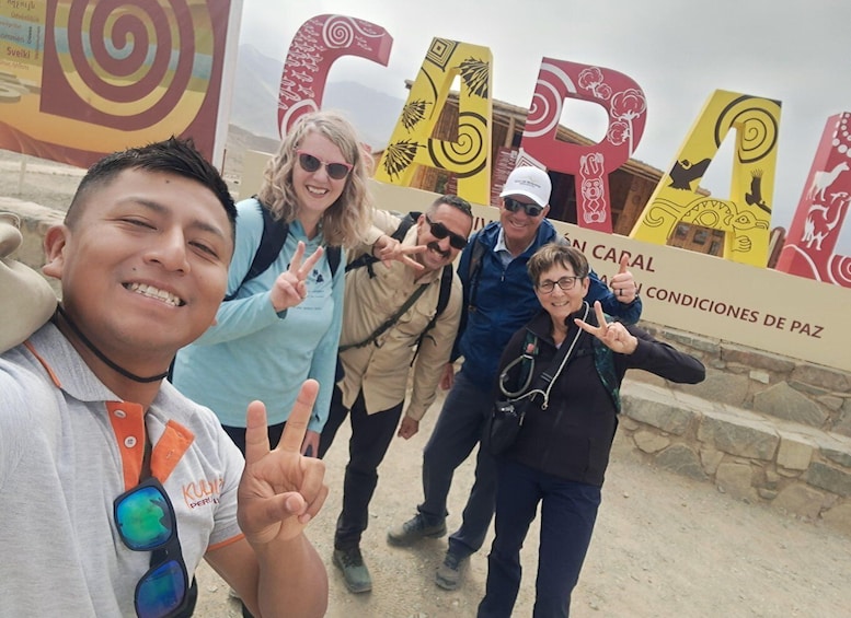 From Lima: Caral Civilization Tour with Desert Trek 1