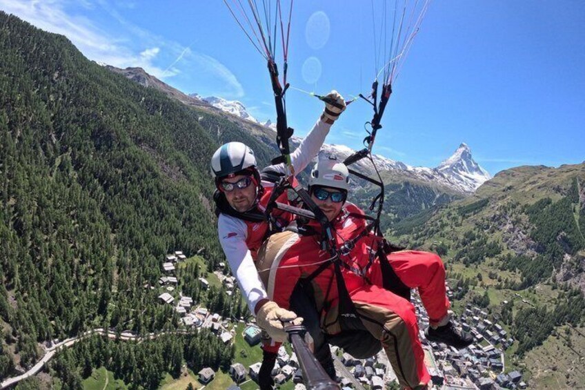 Zermatt Paragliding Tandem Flight with Matterhorn View (20–25min) 5