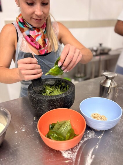 Picture 4 for Activity Naples: Hands-On Gnocchi & Tagliatelle al Pesto Class 5