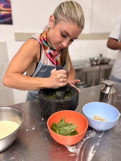 Picture 3 for Activity Naples: Hands-On Gnocchi & Tagliatelle al Pesto Class 2