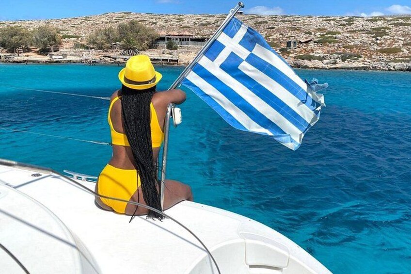 Heraklion Private Sailing Catamaran Cruise to Dia with Lunch 2