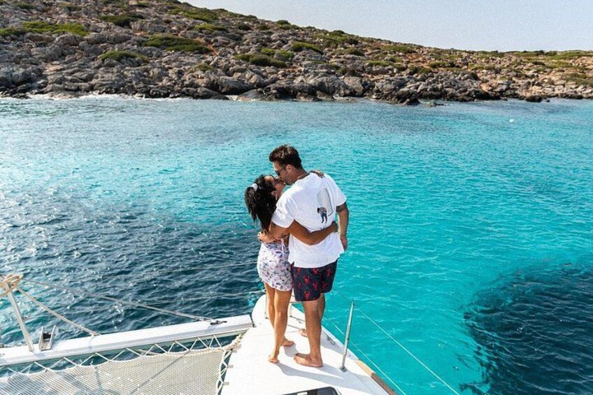 Heraklion Private Sailing Catamaran Cruise to Dia with Lunch 4
