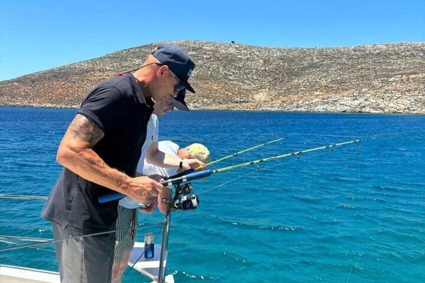 Heraklion Private Sailing Catamaran Cruise to Dia with Lunch 2