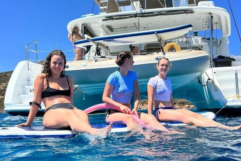 Heraklion Private Sailing Catamaran Cruise to Dia with Lunch 3