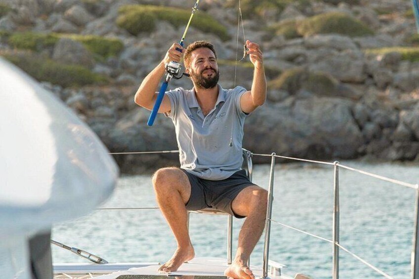 Agios Nikolaos: Private Catamaran Cruise with Meal & Drinks 4