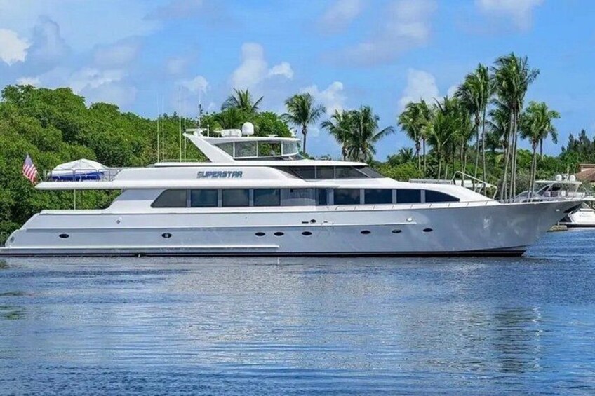 Sarasota- "Superstar" - Our 112' Superyacht- Full Day Charter-8hr 1