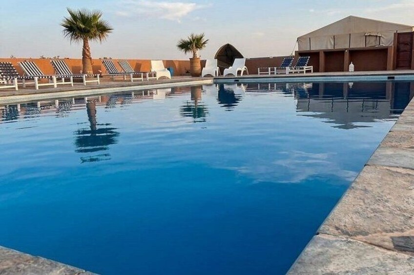 Agafay Desert Quad Biking Camel Ride Lunch and Pool Access 5