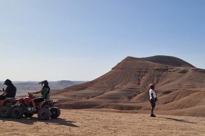 Agafay Desert Quad Biking Camel Ride Lunch and Pool Access 4