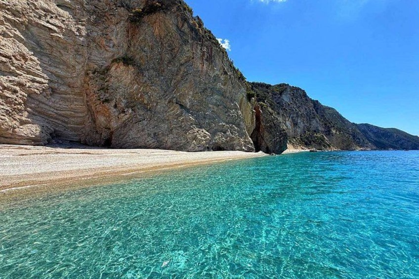 Corfu Paleokastritsa Sea Caves and Stelari Beach speedboat trip 1