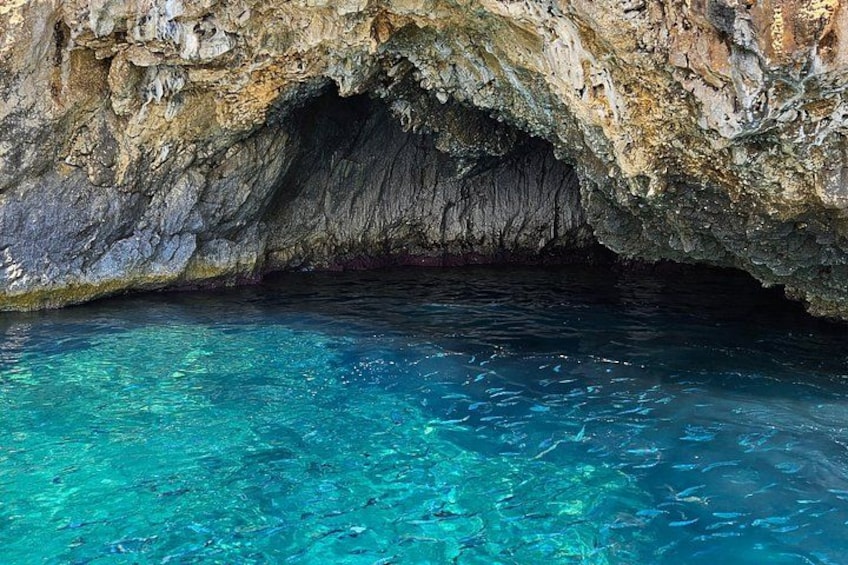Corfu Paleokastritsa Sea Caves and Stelari Beach speedboat trip 2