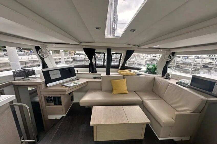 St. Pete 40’ Boundless | Fountaine Pajot Sailing Catamaran- 8Hr 2