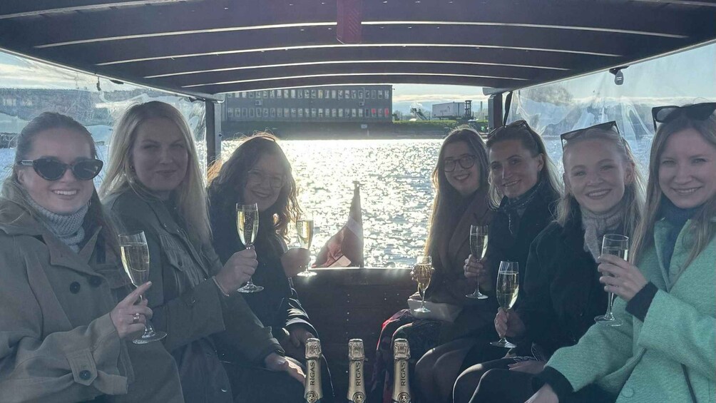 Picture 6 for Activity Riga: Private Boat Tour with Sparkling Wine 1