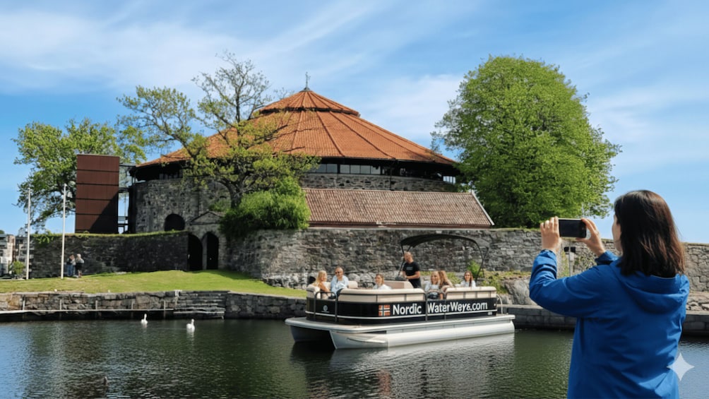Picture 3 for Activity Luxury Pontoon Boat Tours: Kristiansand’s Only River Cruise 5