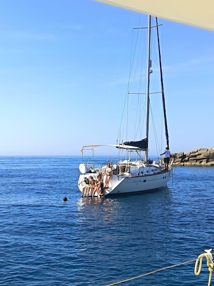 Picture 9 for Activity Costa Brava: 4-Hour Private Sailboat Sightseeing Tour of the Costa Brava 2