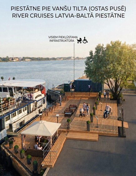 Picture 25 for Activity TOP Riga Panorama River Cruise: boats "Vecrīga" & "Misisipi" 2