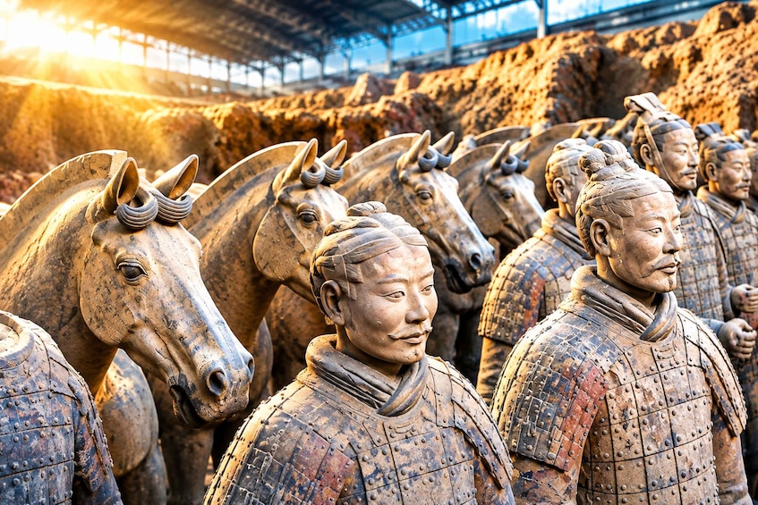 Xi’an: Terracotta Army Bus Tour with Local Family Lunch 1