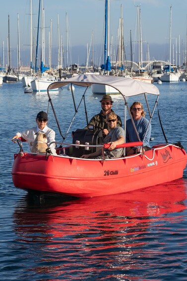 San Diego: Electric Boat Rental with Sunshade 1