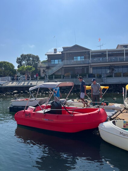 Picture 7 for Activity San Diego: Electric Boat Rental with Sunshade 4