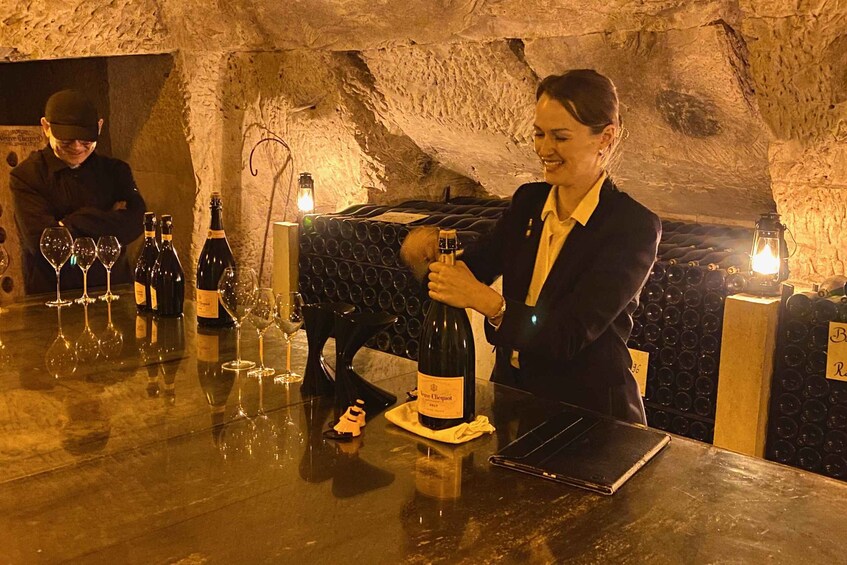 Veuve Clicquot Champagne Half day Private trip from Paris 1