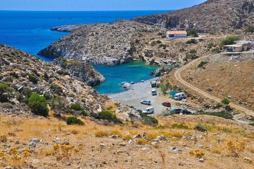 Exclusive Jeep Tour, South Crete, Winery, Donkeys, Secret Beach