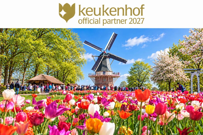 Amsterdam: Keukenhof Entry & Shuttlebus with Flexible Return 1