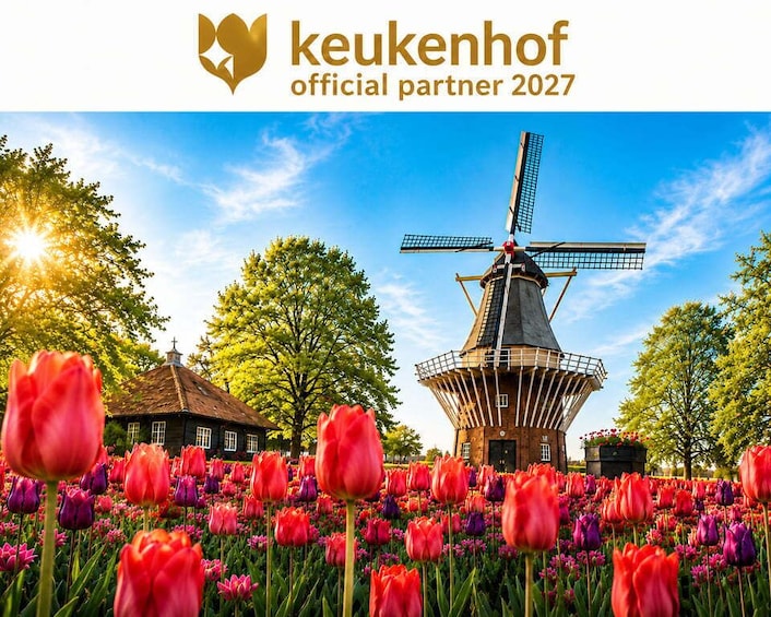 Amsterdam: Keukenhof Entry & Shuttlebus with Flexible Return 1