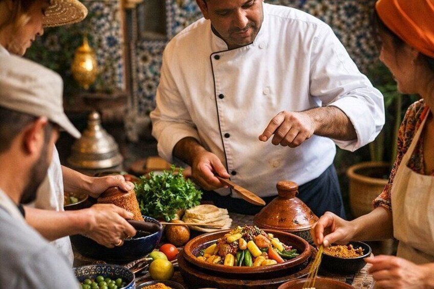 Moroccan Cooking Class and Lunch in a Traditional Riad 3