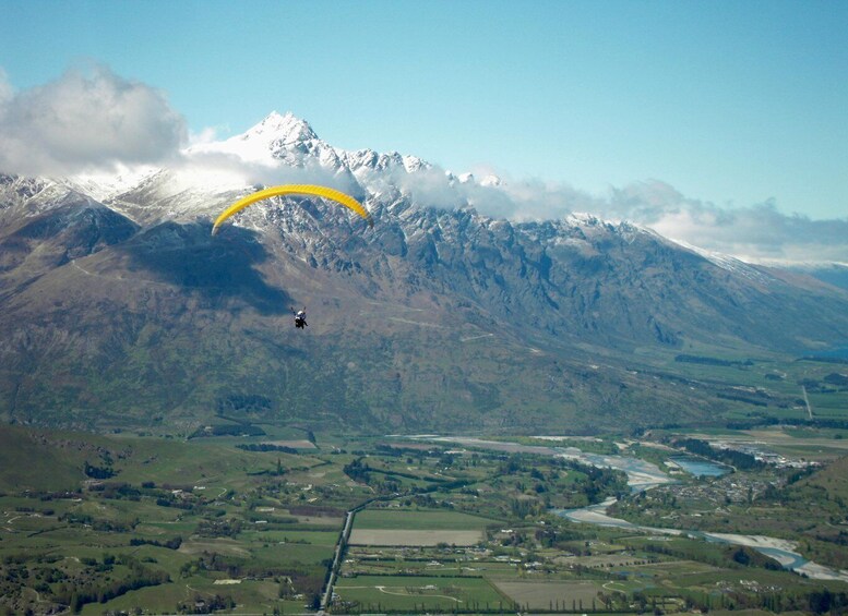Picture 7 for Activity Queenstown: Tandem Paraglide - Winter - Coronet Peak 5400ft 2