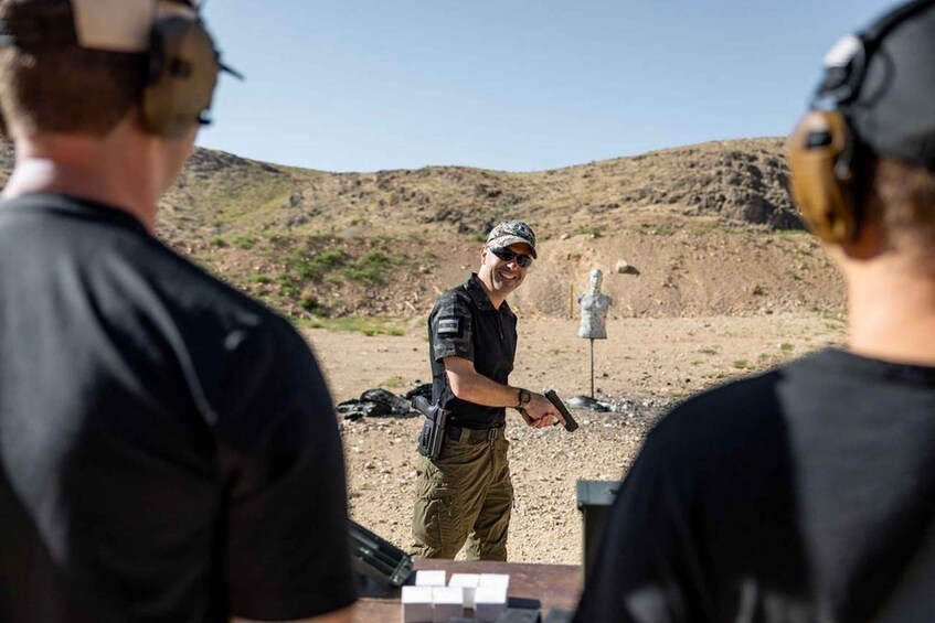 Picture 2 for Activity Las Vegas: Outdoor Shooting Range Experience with Instructor 2