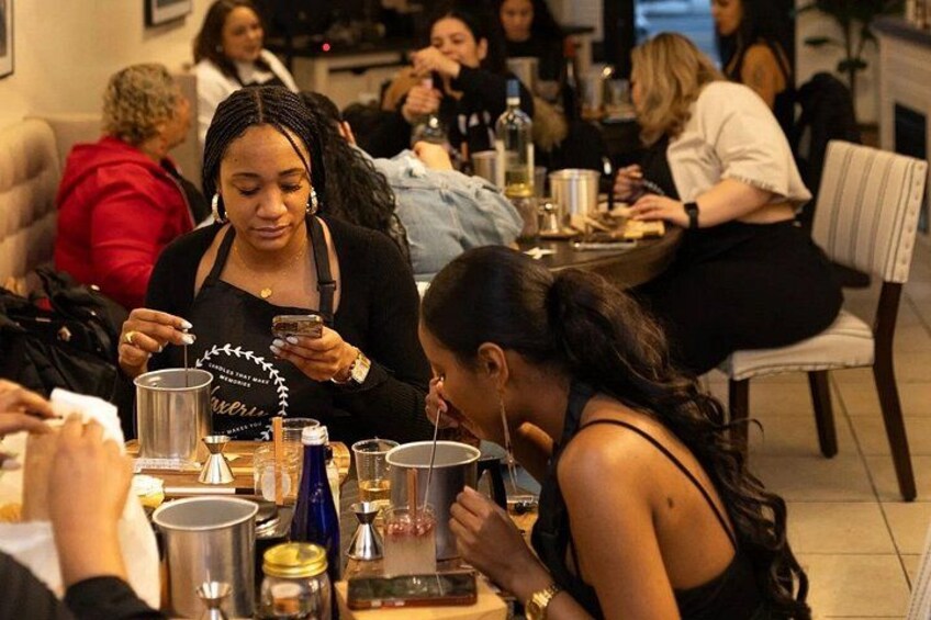 Above & Beyond Candle Making Experience @ Waxery in Philadelphia 3