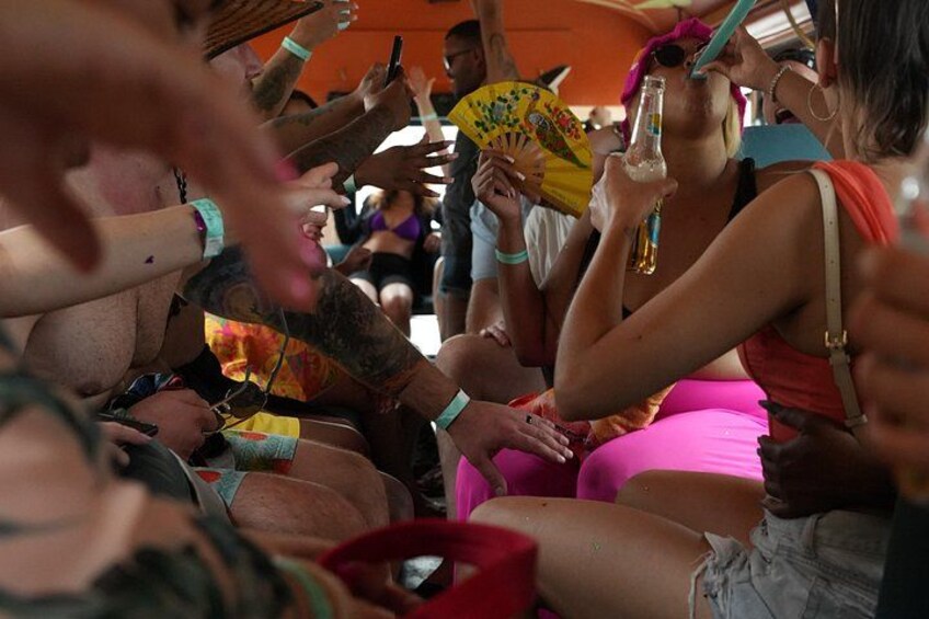 Private Beach and Pool Crawl Party Bus 2