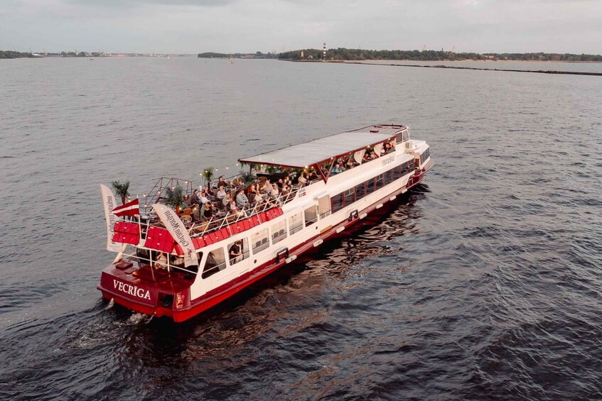 Picture 6 for Activity Riga: 2,5h Sunset trip to Sea gates - River Cruises Latvia 2
