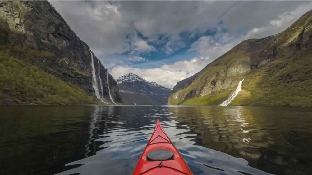 Picture 3 for Activity Geiranger Fjord: Single Kayak Rental 3