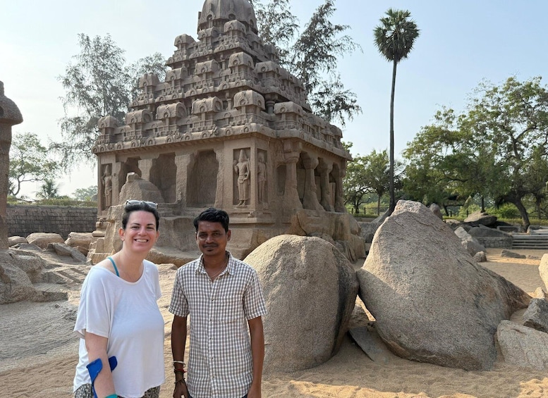 Picture 7 for Activity Mahabalipuram: Tuk-Tuk Tour with Hotel Pickup 2