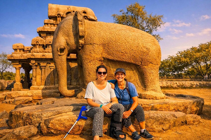 Picture 11 for Activity Mahabalipuram: Tuk-Tuk Tour with Hotel Pickup 4