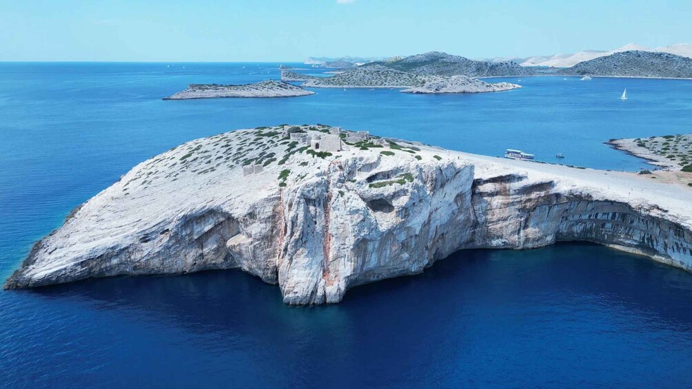 Picture 3 for Activity Zadar: Kornati Adventure by Boat: Lunch, Cliff Jump & Swimm 4