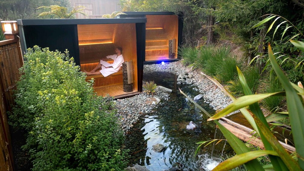 Rotorua Private Sauna & Cold Plunge at Secret Spot Hot Tubs 1