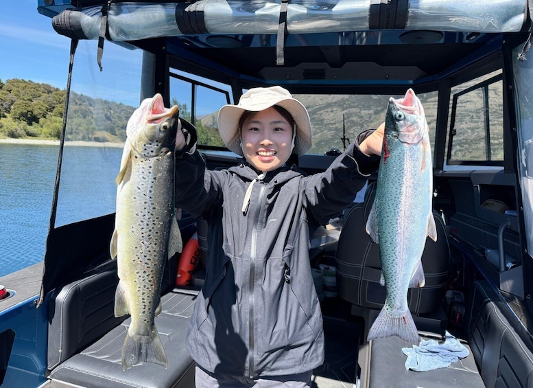 Picture 6 for Activity Lake Wakatipu: 3 Hour Fishing Adventure by Boat 2
