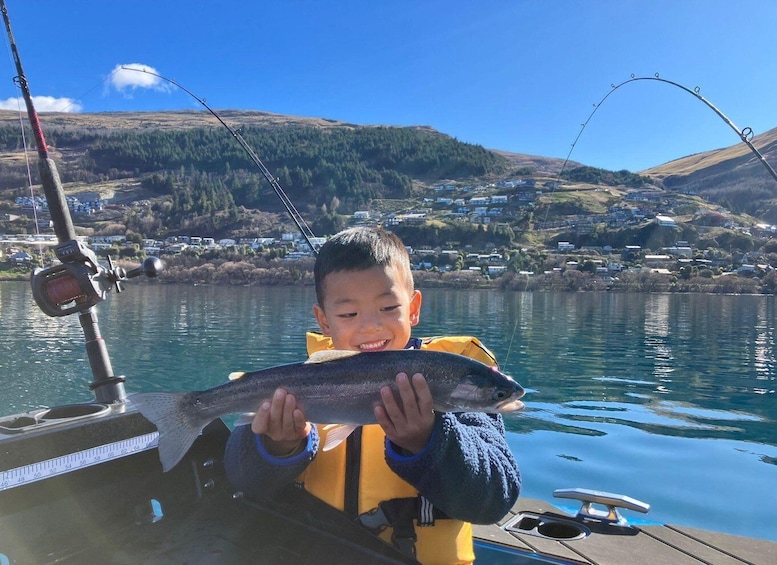Picture 9 for Activity Lake Wakatipu: 3 Hour Fishing Adventure by Boat 4