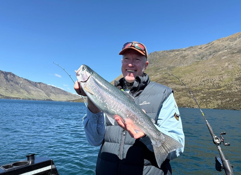 Picture 1 for Activity Lake Wakatipu: 3 Hour Fishing Adventure by Boat 3
