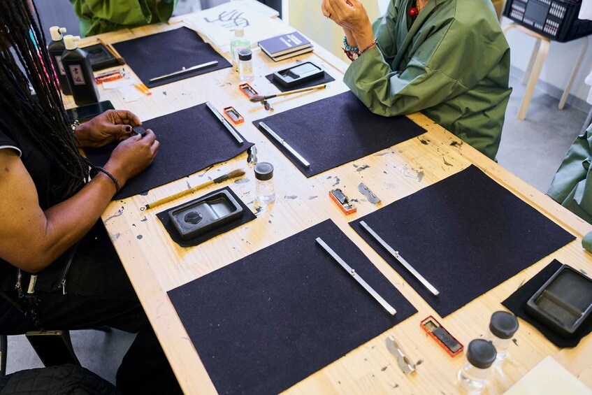 Picture 7 for Activity Tokyo: Shinjuku Calligraphy Workshop – Transform Your Name 3
