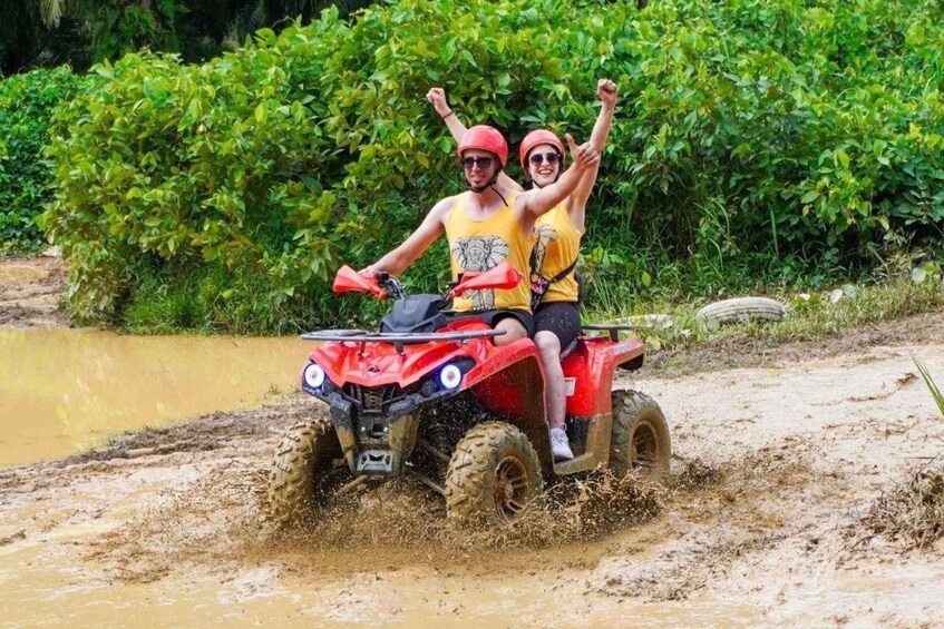 Picture 1 for Activity Phuket: Bamboo Rafting 5KM + ATV 30MIN with Adv Raft Option 2