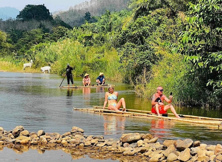 Phuket: Bamboo Rafting 5KM + ATV 30MIN with Adv Raft Option 1