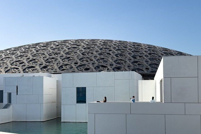 Explore the museum of light and art on the beautiful Saadiyat Island 5
